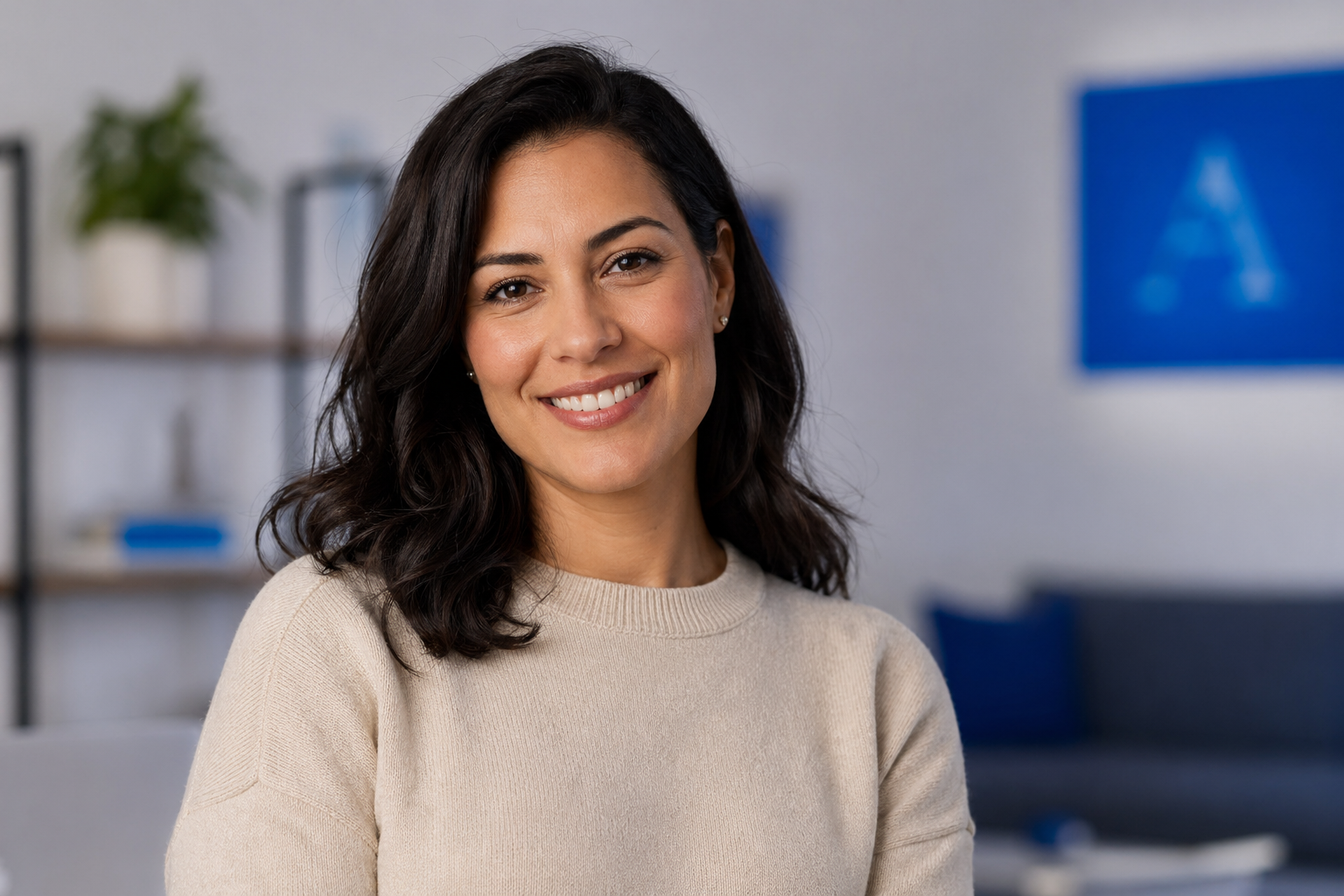 Portrait of a customer from HITEC City